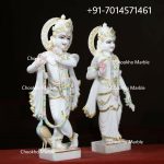 Marble Radha Krishna Statue