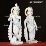 Marble Radha Krishna Statue