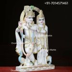 Marble Radha Krishna Statue