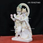 Marble Radha Krishna Statue