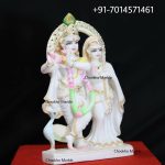 Marble Radha Krishna Statue