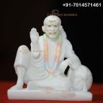 Sai Baba Marble Statue