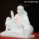 Sai Baba Marble Statue