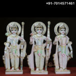 Ram Jodi Marble Statue