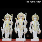 Ram Jodi Marble Statue