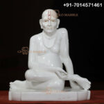 Swami Samarnath Marble Statue