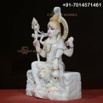 Shiv Ji Marble Statue