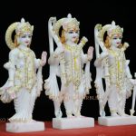 Ram Jodi Marble Statue