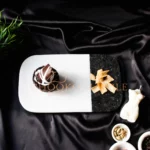 Black And White Marble Platter